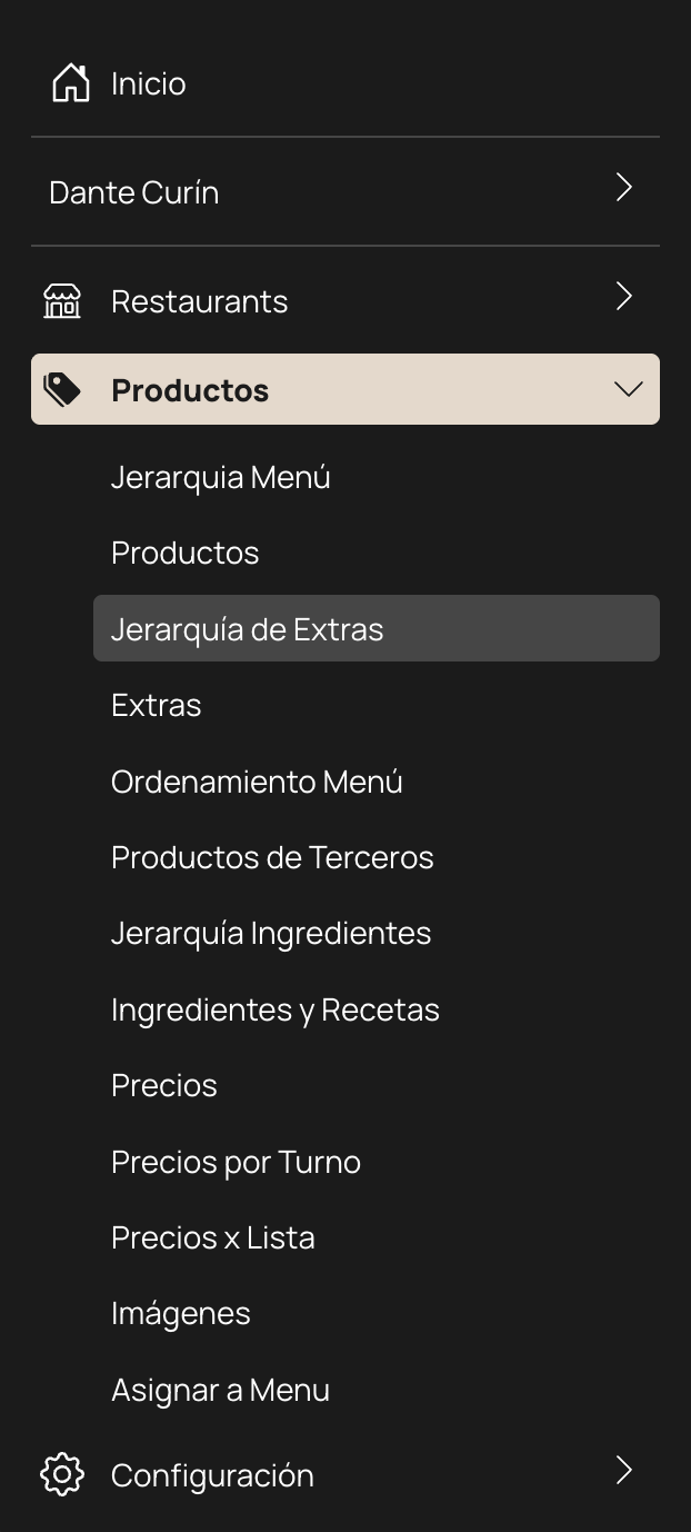 sidebar en trm toteat