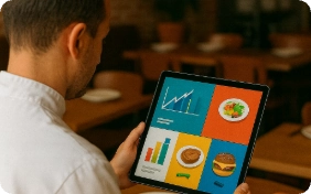 Implementa una matriz bcg para la carta de tu restaurante