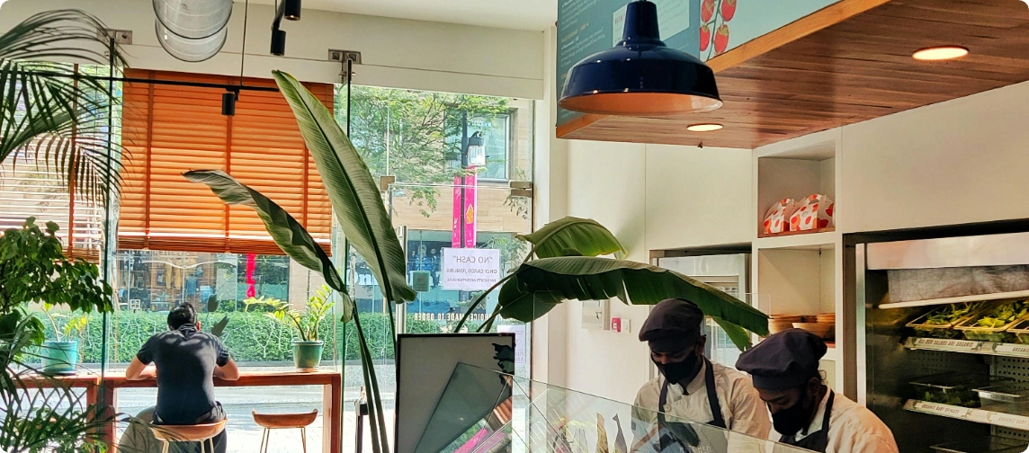 un local con buenas prácticas de recursos humanos en restaurantes