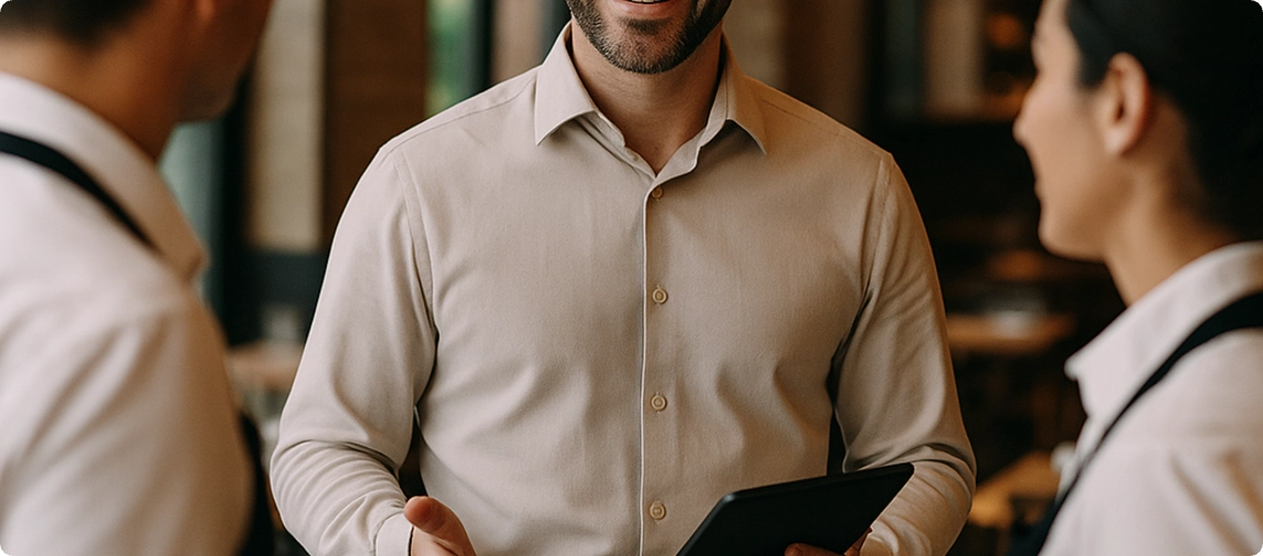 Lider de un restaurante