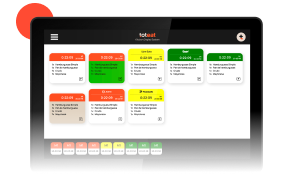 comandas digitales de toteat